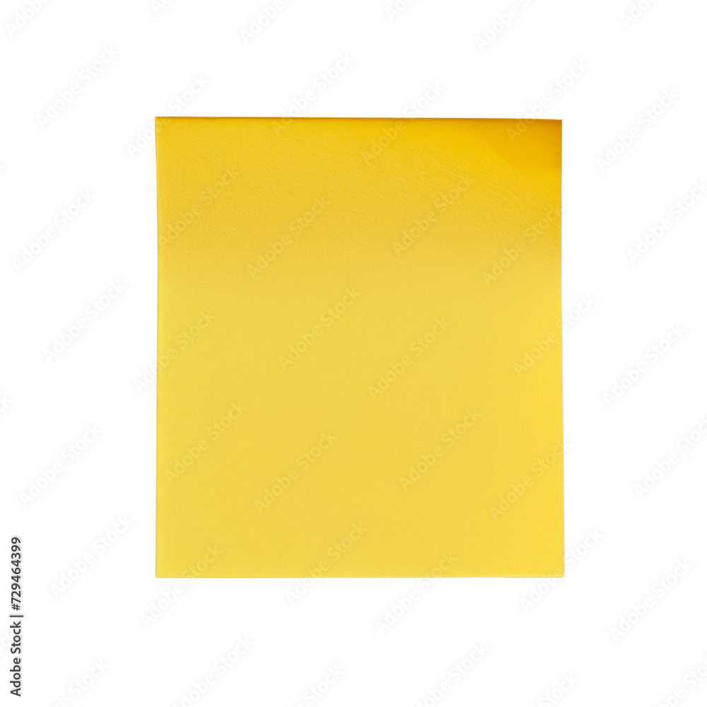 Yellow Sticky Note Isolated on Transparent or White Background, PNG Yellow Sticky Note Isolated on Transparent or White Background, PNG