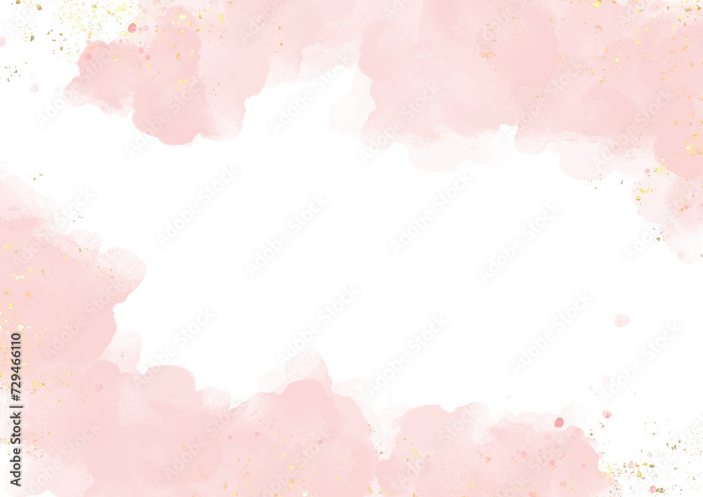 Modern abstract luxury wedding invitation designs or card templates for greetings or invitations on valentines Day background with Pastel pink watercolor paint brush glitter gold for wedding elements Modern abstract luxury wedding invitation designs or card templates for greetings or invitations on valentines Day background with Pastel pink watercolor paint brush glitter gold for wedding elements