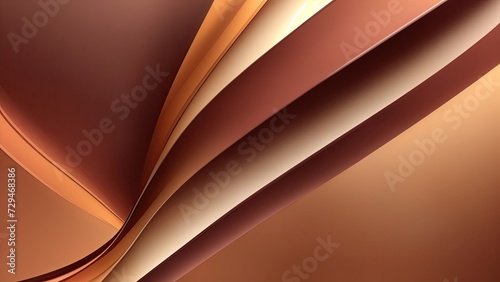 Abstract Brown and Colorful gradient 3D bar line background