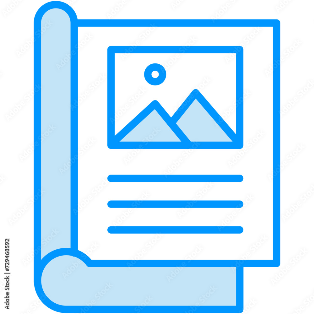 magazines brush vector design.svg