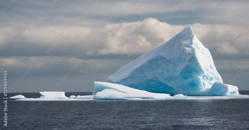 Beneath the surface, hidden potential awaits like an iceberg, a metaphor for the unseen success yet to be discovered.