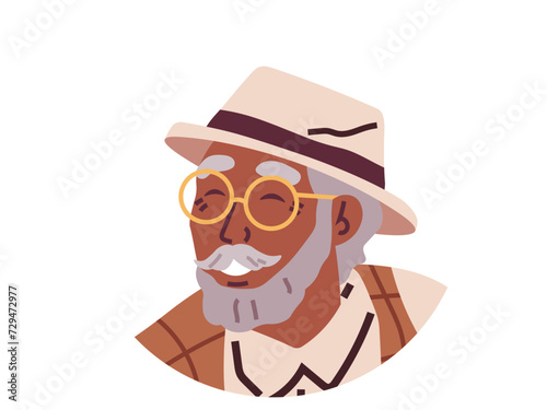 Elderly people vector illustration. Social connections are crucial for well being elderly individuals Human connections and interactions are important for elderly population Active elderly individuals