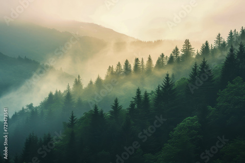 fog in the mountains © Toey Meaong