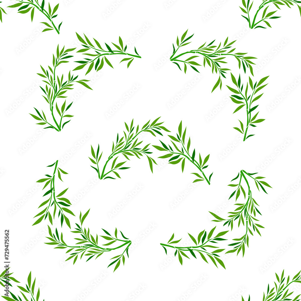 Flower pattern vector illustration. The patterned fabric showcased variety blooming flowers The flower pattern metaphor represented interconnectedness life The flowery design evoked sense joy