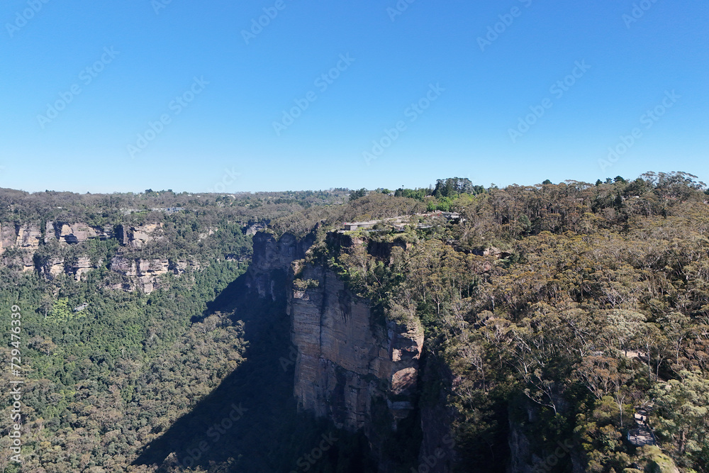 Fototapeta premium Jamison valley echo point, Blue Mountains. new south wales, Australia