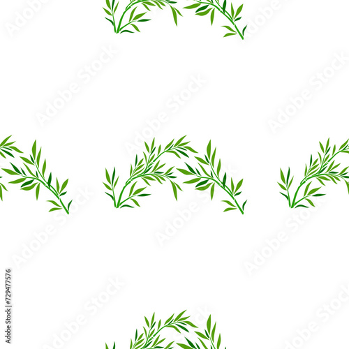 Flower pattern vector illustration. The patterned fabric exhibited variety blooming flowers, creating vibrant and lively look The flower pattern metaphor depicted personal growth as journey blooming