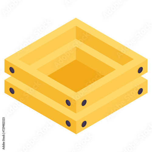 Premium download icon of crate