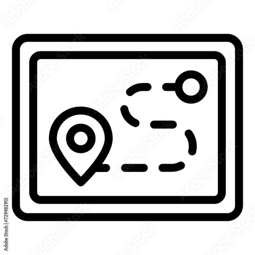 Map Route icon