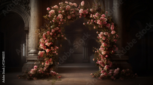 image of roses forming a graceful archway © Possibility Pages