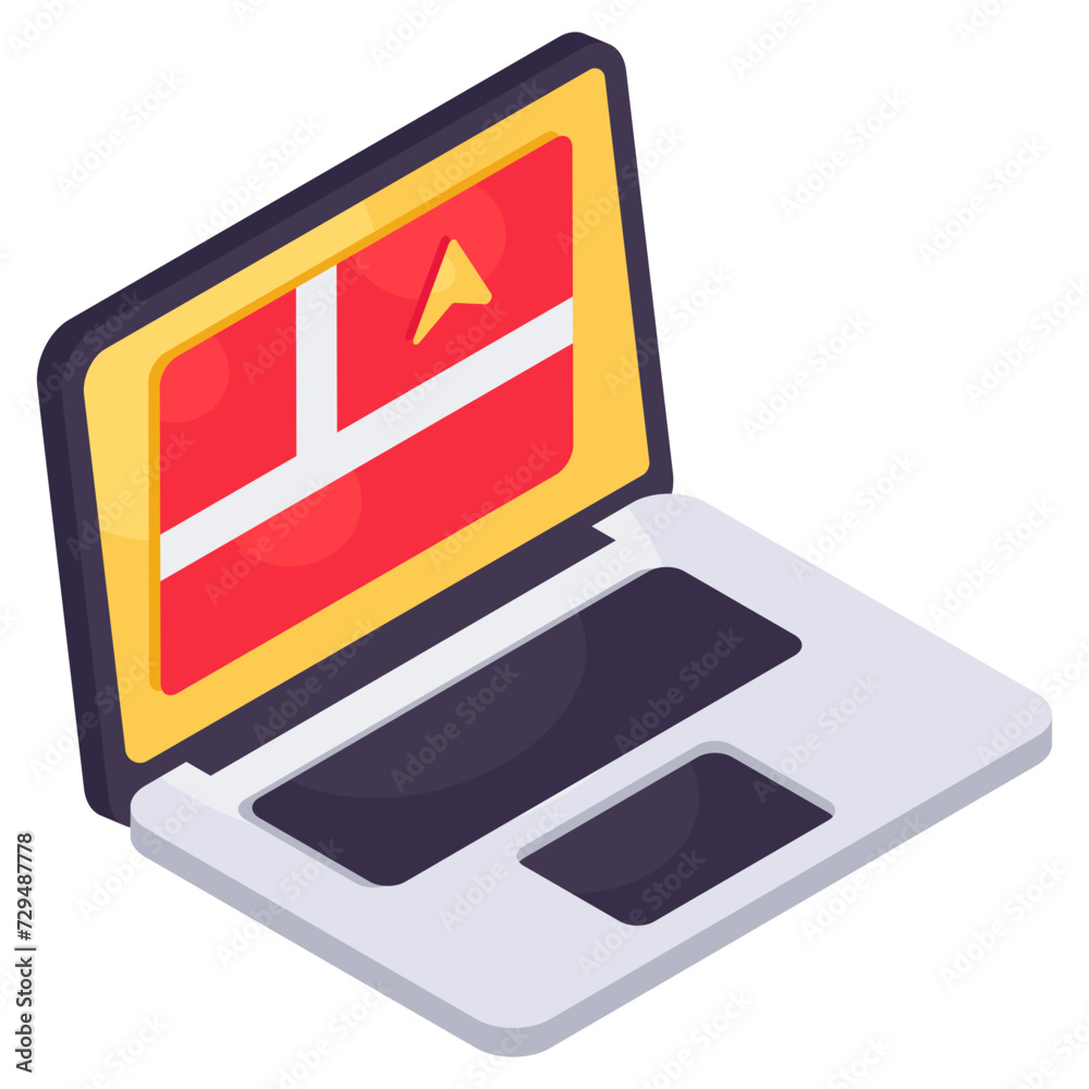 Trendy design icon of cursor arrow Trendy design icon of cursor arrow