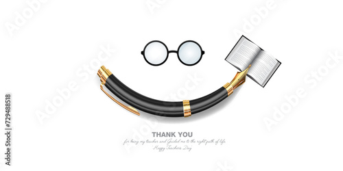 Thanks for Indian science, teachers and innovater day concept. Education creative concept and celebration backgound background.