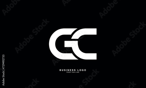 GC. CG. G. C. Abstract Letters Logo Monogram