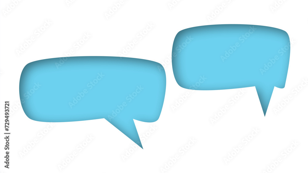 speech bubble shape with white background. space for text. abstract blank area for rill text of font. speech bubble shape with white background. space for text. abstract blank area for rill text of font.