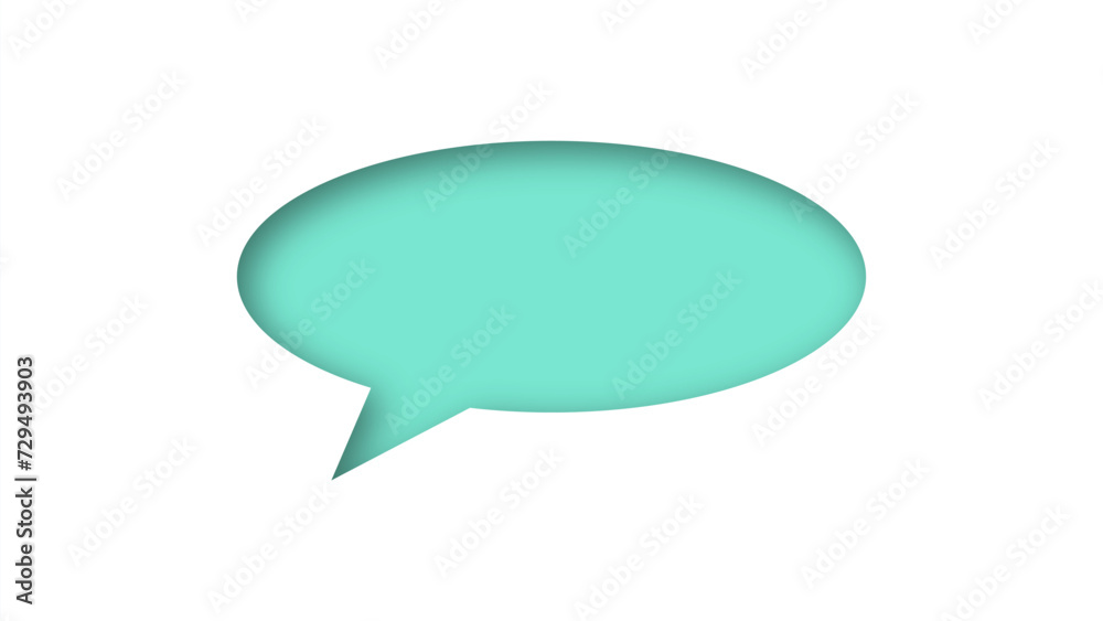 speech bubble shape with white background. space for text. abstract blank area for rill text of font. speech bubble shape with white background. space for text. abstract blank area for rill text of font.
