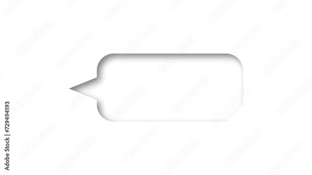 speech bubble shape with white background. space for text. abstract blank area for rill text of font. speech bubble shape with white background. space for text. abstract blank area for rill text of font.