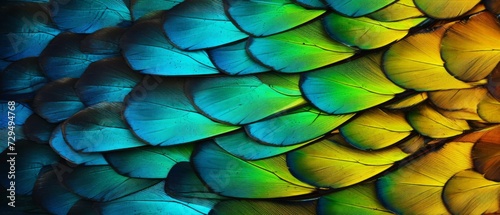 close-up vibrant butterfly wings pattern
