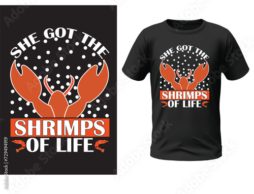 She got the shrimps of life
