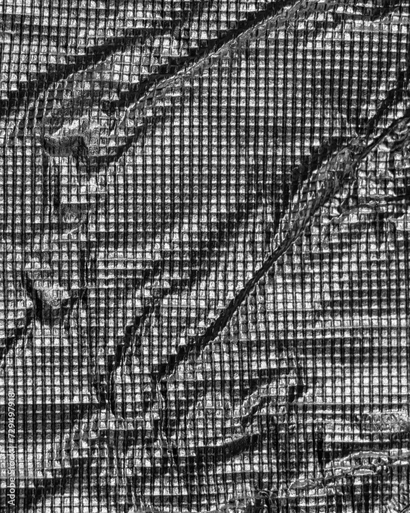 Obraz premium Metallic silver grid modern texture background luxury fashion design
