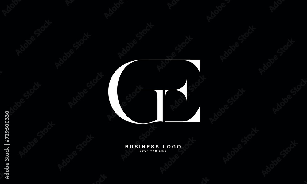 GE ,GE ,E ,G ,Abstract Letters Logo Monogram GE ,GE ,E ,G ,Abstract Letters Logo Monogram
