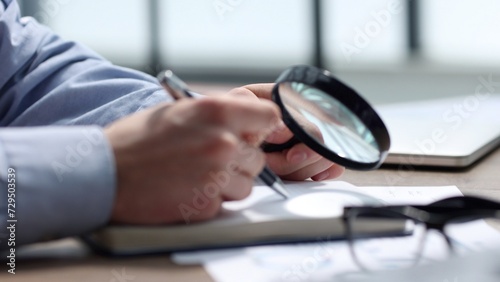 Checking documentation and reports for a business report