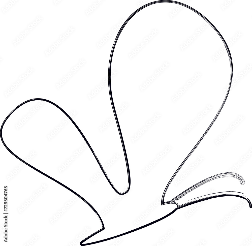 Butterfly doodle drawing and design. Butterfly doodle drawing and design.