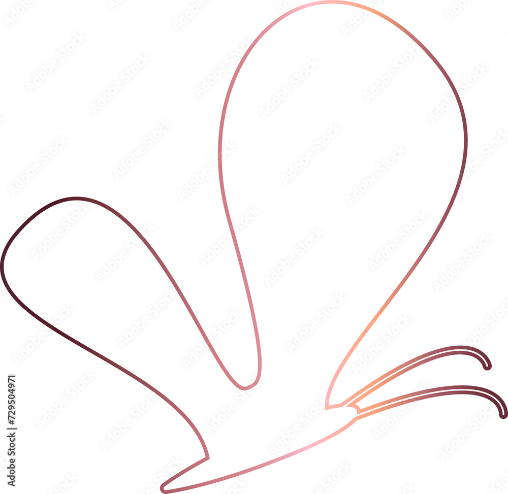 Butterfly gradient decoration and design.
Butterfly gradient decoration and design.