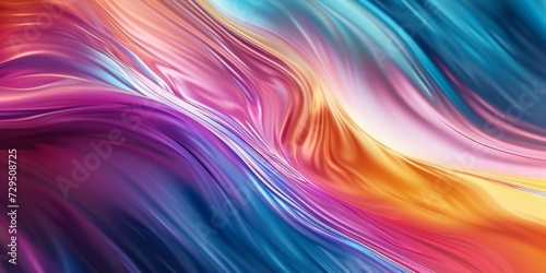 Revolutionizing Visual Language With Dynamic Abstract Backgrounds And Colorful Wave Patterns. Сoncept Abstract Art, Dynamic Backgrounds, Colorful Waves, Visual Language Revolution