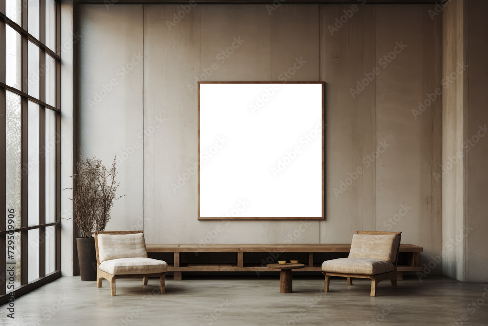 The photo shows a room with two chairs and a bench, providing seating options for individuals. The photo shows a room with two chairs and a bench, providing seating options for individuals.