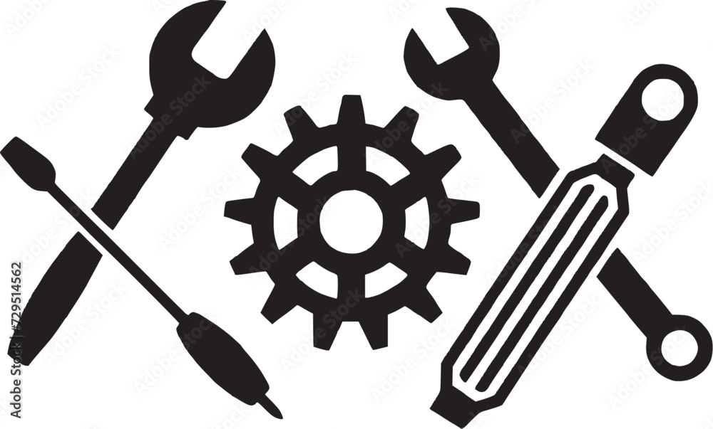 tools and service icons set vector collections. tools and service icons set vector collections.
