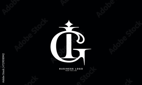 GI, IG, G, I, Abstract Letters Logo Monogram