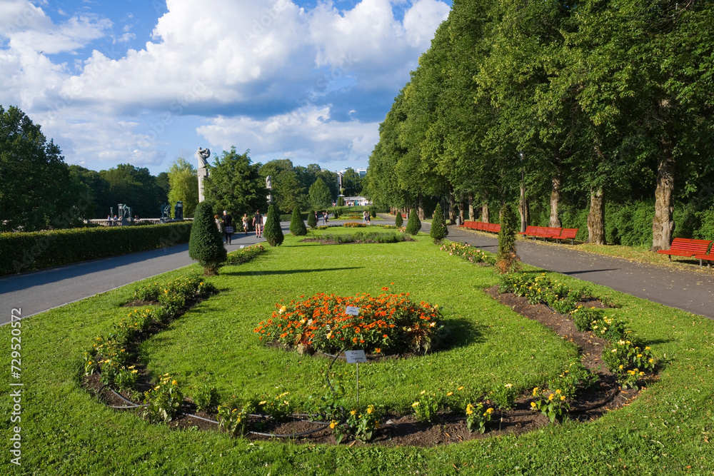 Obraz premium Frogner Park called also 