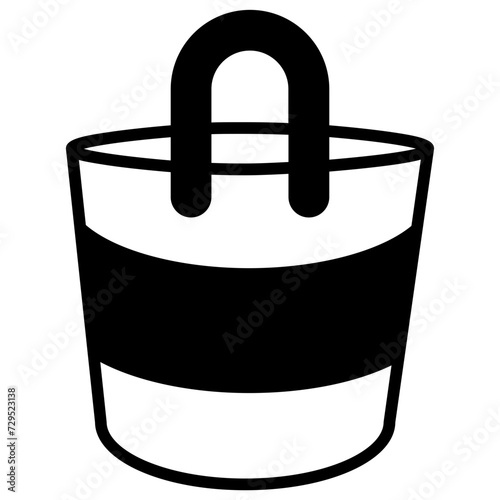 Kiondo glyph and line vector illustration