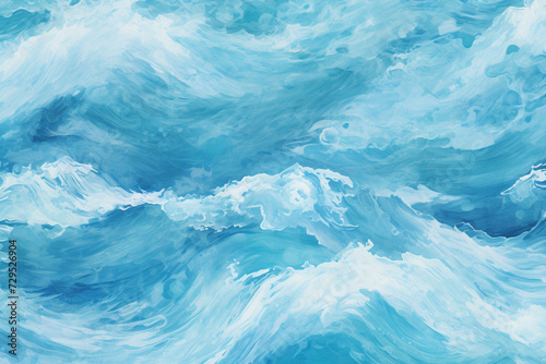 Abstract blue ocean background texture