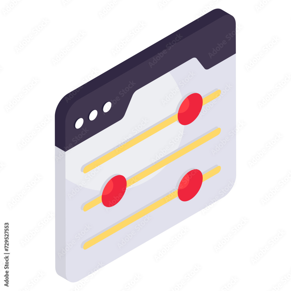 An editable design icon of volume equalizer An editable design icon of volume equalizer