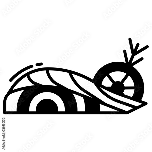 Keto food glyph and line vector illustration