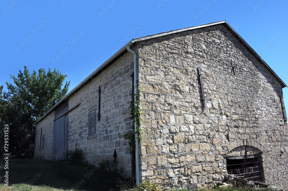 Bank Barn Made of Native Limestone Bank Barn Made of Native Limestone