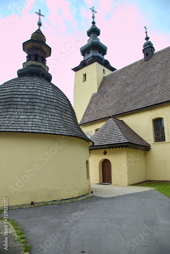 Church in Bijacovce in Slovakia 
