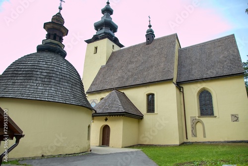 Church in Bijacovce in Slovakia 