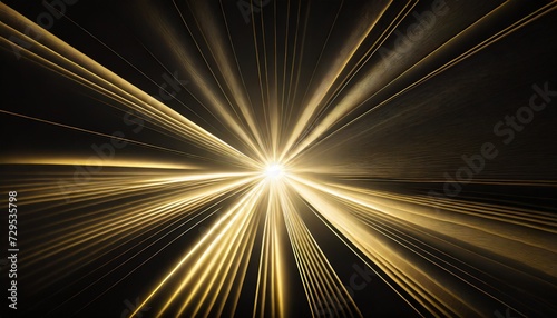 glowing light burst explosion on black background light effect decoration with ray