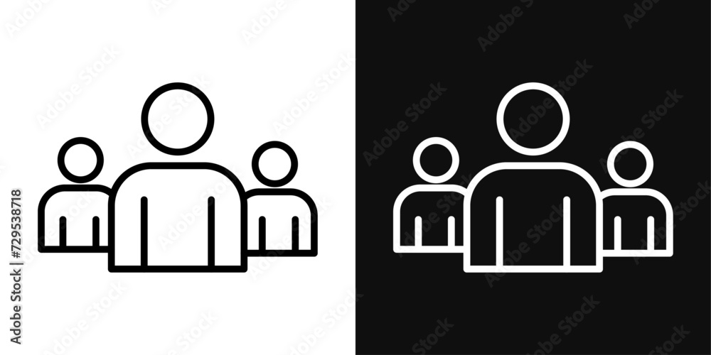 Leadership Icon Set. Vector Illustration Stock Vector | Adobe Stock