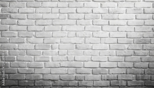 white grunge brick wall texture background