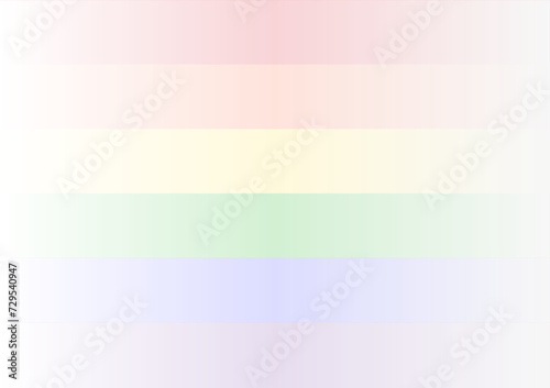 LGBT Pride Month. Pride Rainbow Background and Banner Template. Gay, Lesbian, Bisexual and Transgender Community. Vector Illustration. 