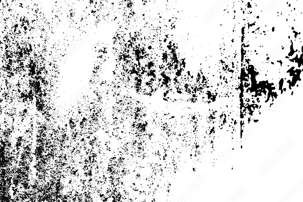 Rustic grunge texture with grain and stains. Abstract noise background. PNG graphic illustration with transparent background.