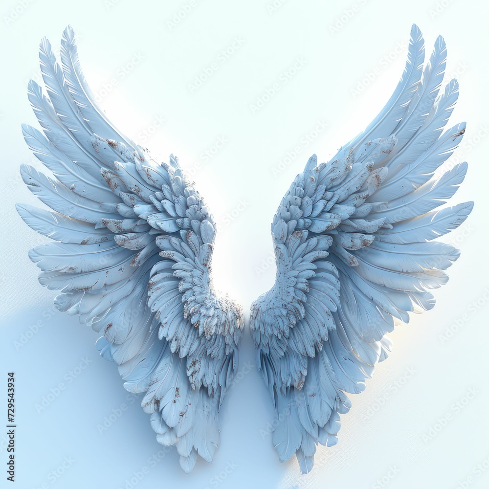 Obraz premium spread angel wings 