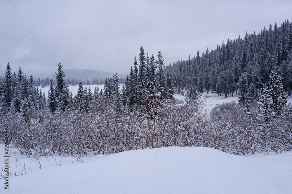 Photo of Echo Lake with Mount Blue Sky in the Colorado Rocky Mountains in Winter Photo of Echo Lake with Mount Blue Sky in the Colorado Rocky Mountains in Winter