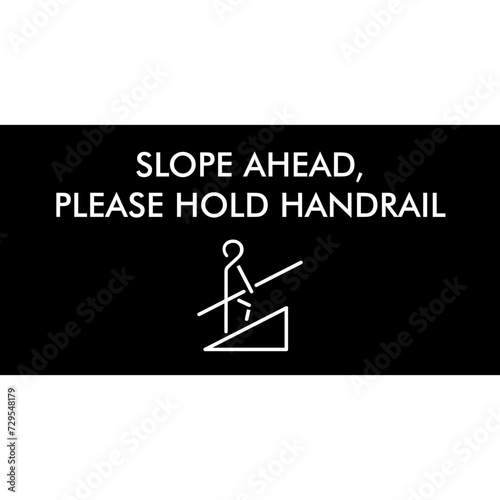 an ad with a person on top of a steep step