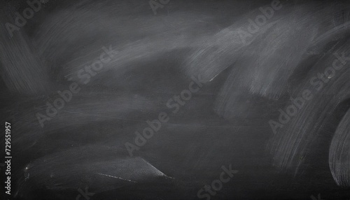 abstract texture of chalk rubbed out on blackboard or chalkboard background school education dark wall backdrop or learning concept photo