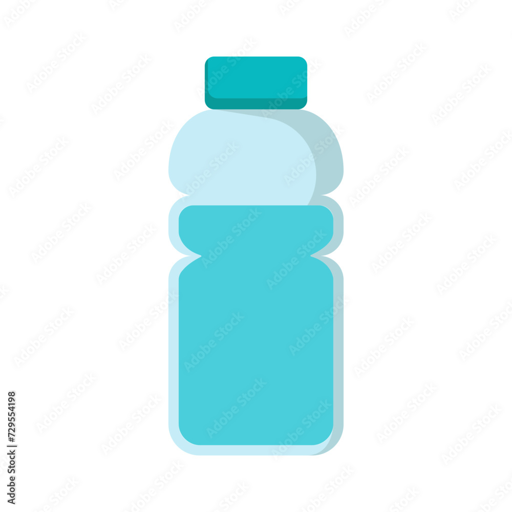 Fototapeta premium water bottle icon design vector template