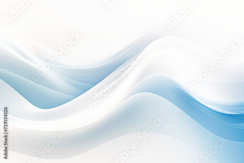 abstract futuristic background with white waves