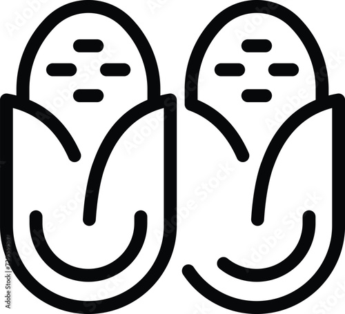 Corn food plant icon outline vector. Food cereal. Farmer organic village